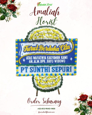 Papan Bunga Duka di Pajalesang